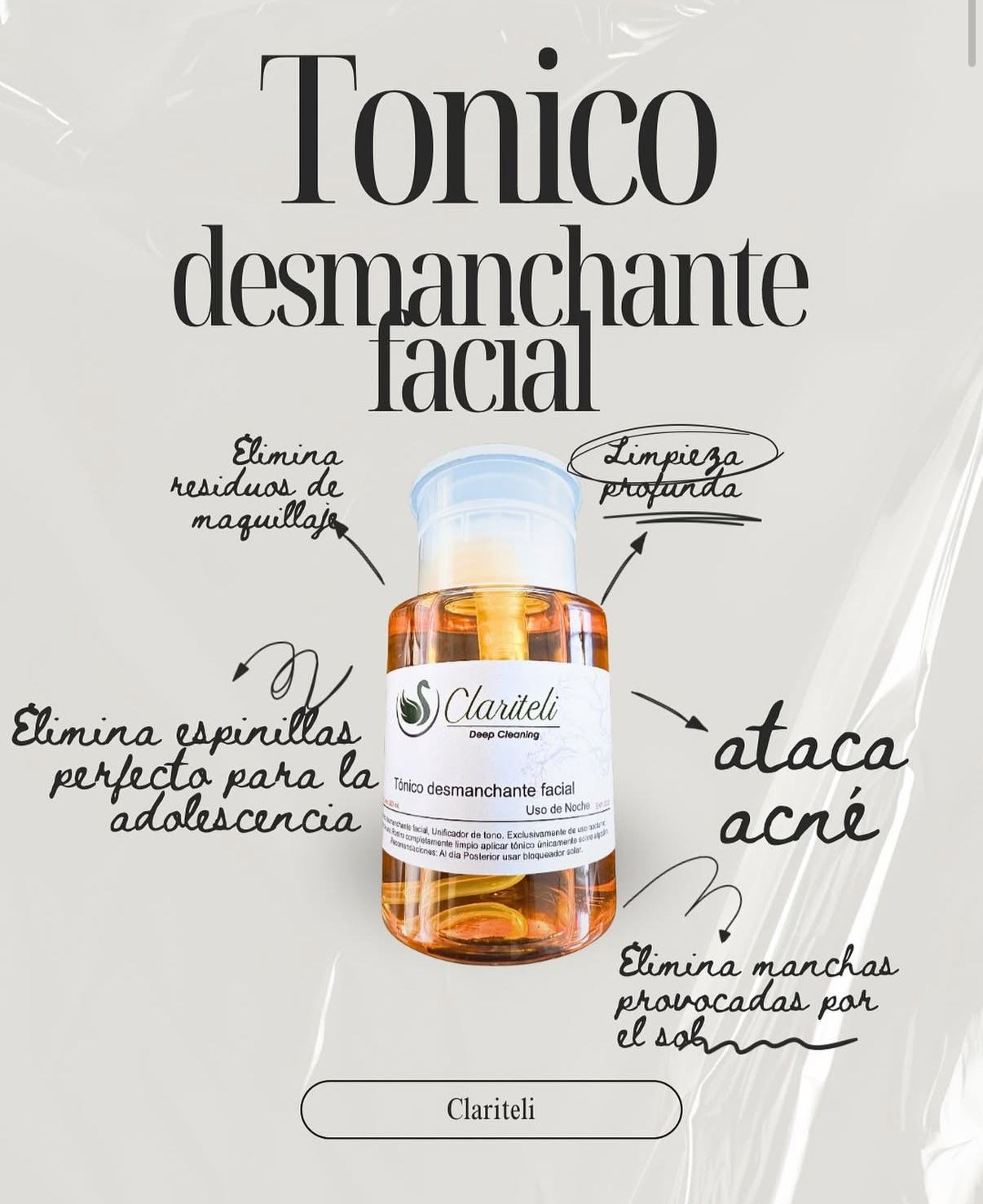 Tónico limpieza profunda